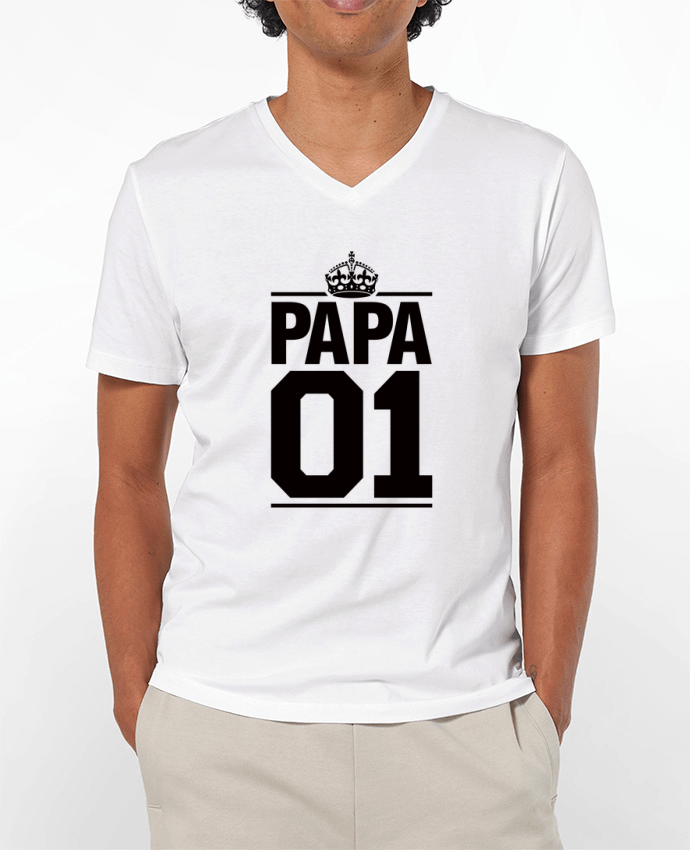 T-shirt homme Papa 01 par Freeyourshirt.com