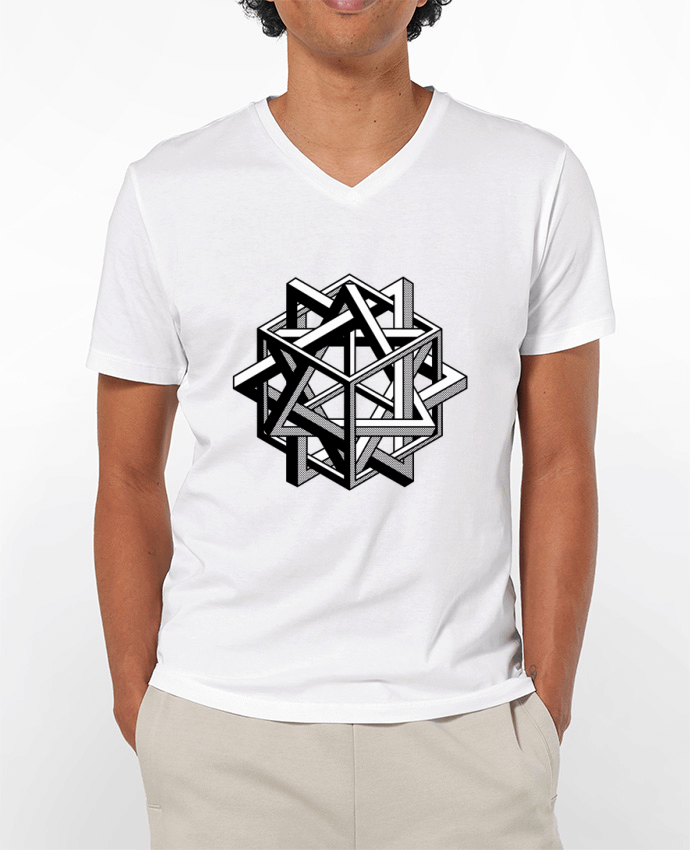 T-shirt homme Géométrie par /wait-design