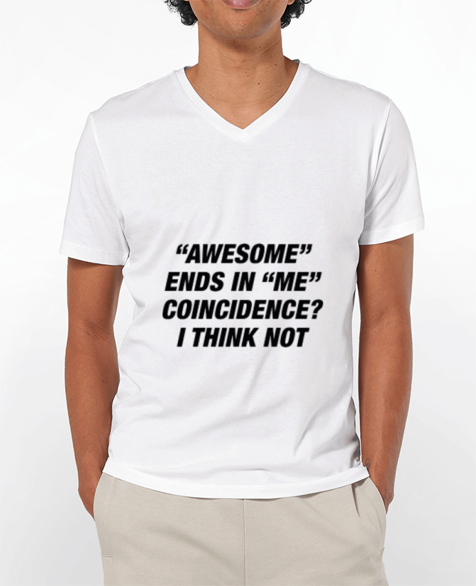 T-shirt homme Awesome Ends With Me par Eleana