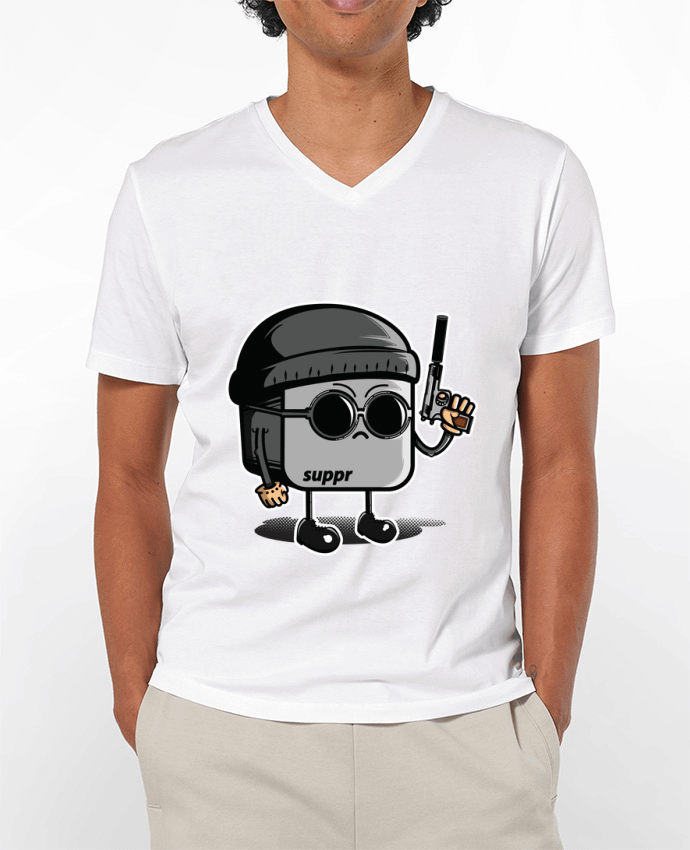 T-shirt homme LEON TOUCHPAD par PTIT MYTHO