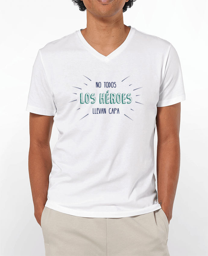 T-shirt homme No todos los héroes llevan capa par tunetoo