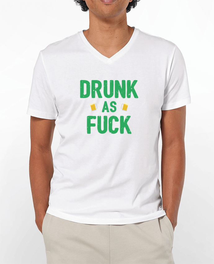 T-shirt homme Drunk as fuck par tunetoo