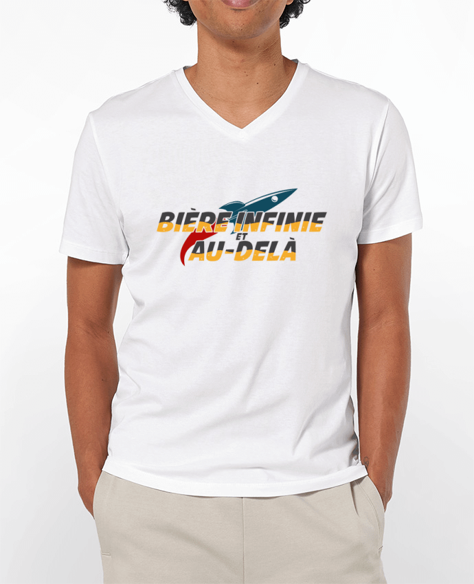 T-shirt homme Bière infinie et au delà par tunetoo