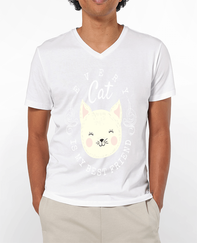 T-shirt homme every cat is my best friend par livelongdesign