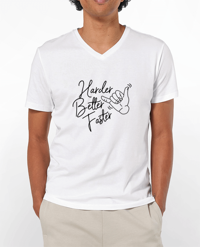 T-shirt homme Harder Better Faster par Nana