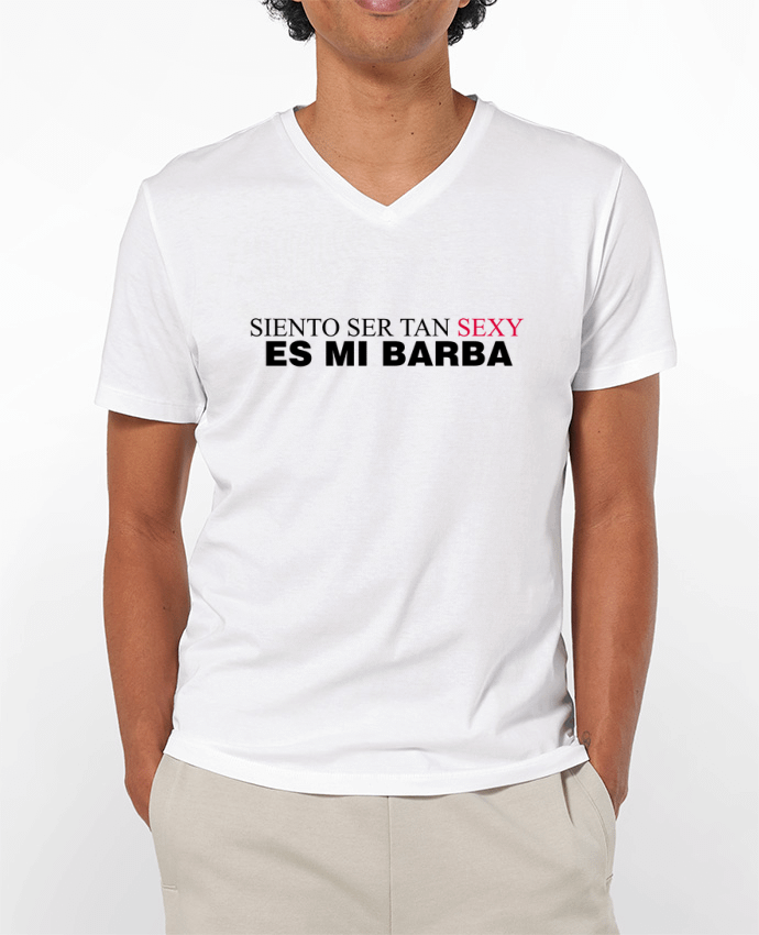 T-shirt homme Siento ser tan sexy es mi barba par tunetoo