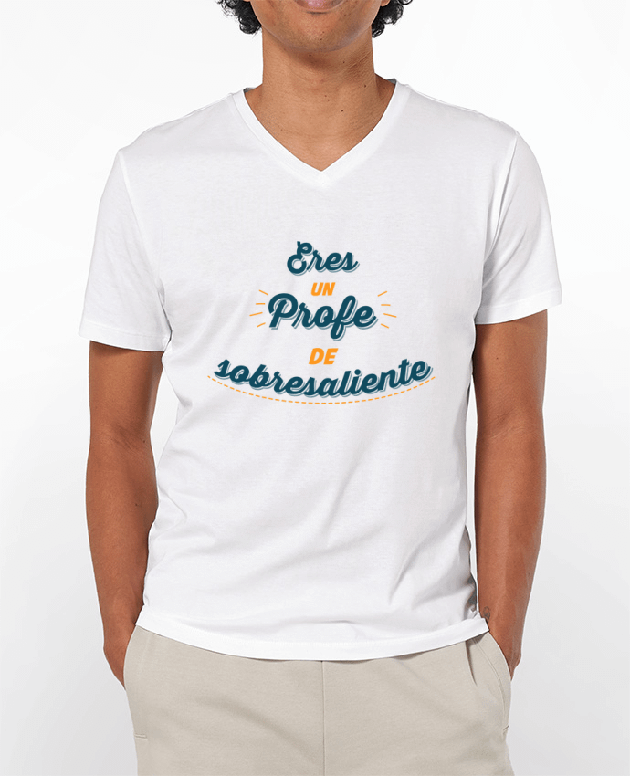 T-shirt homme Eres un profe de sobresaliente par tunetoo