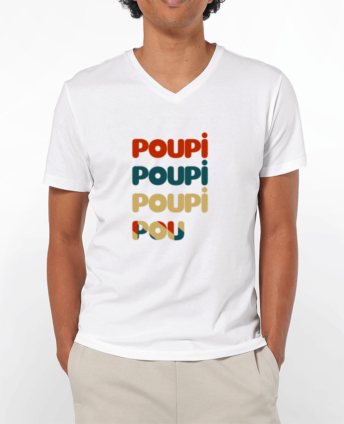 T-shirt homme Poupi Poupi Poupi Pou par Le petit monde de Kélyan