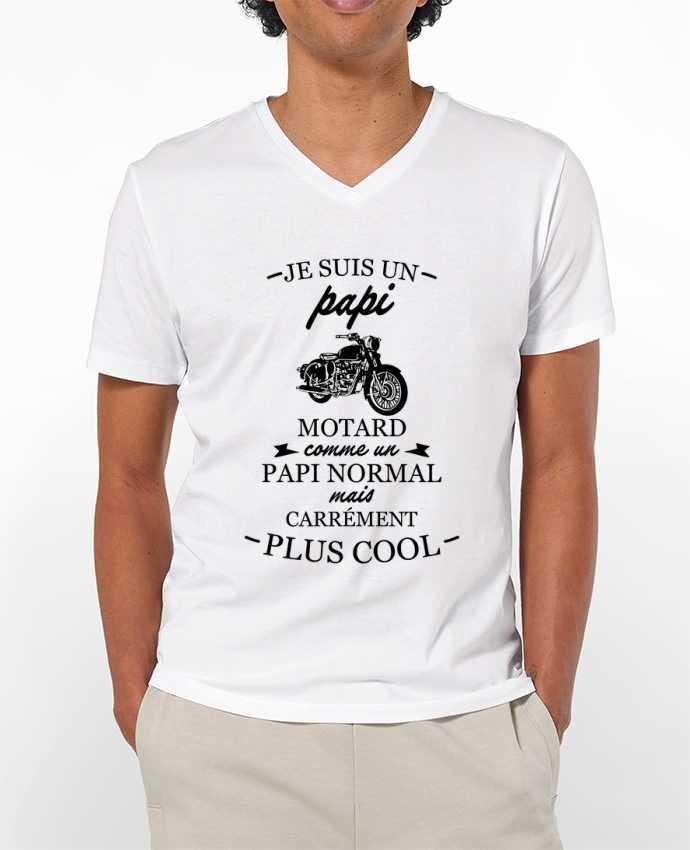 T-shirt homme Je suis un papi motard par tunetoo