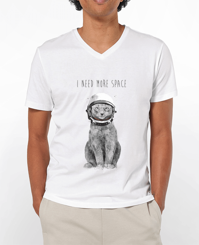 T-shirt homme I need more space par Balàzs Solti