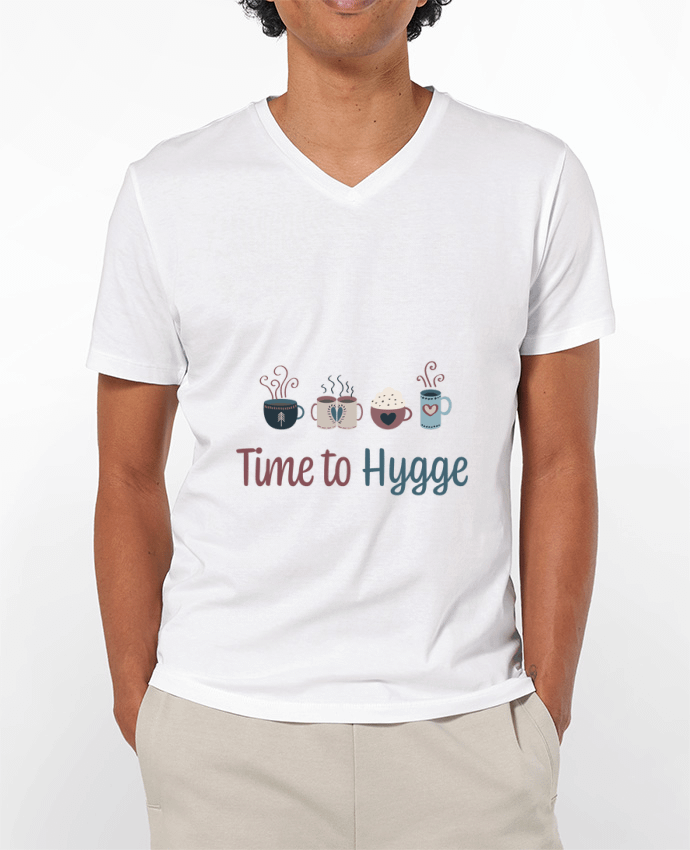 T-shirt homme Time to Hygge par lola zia