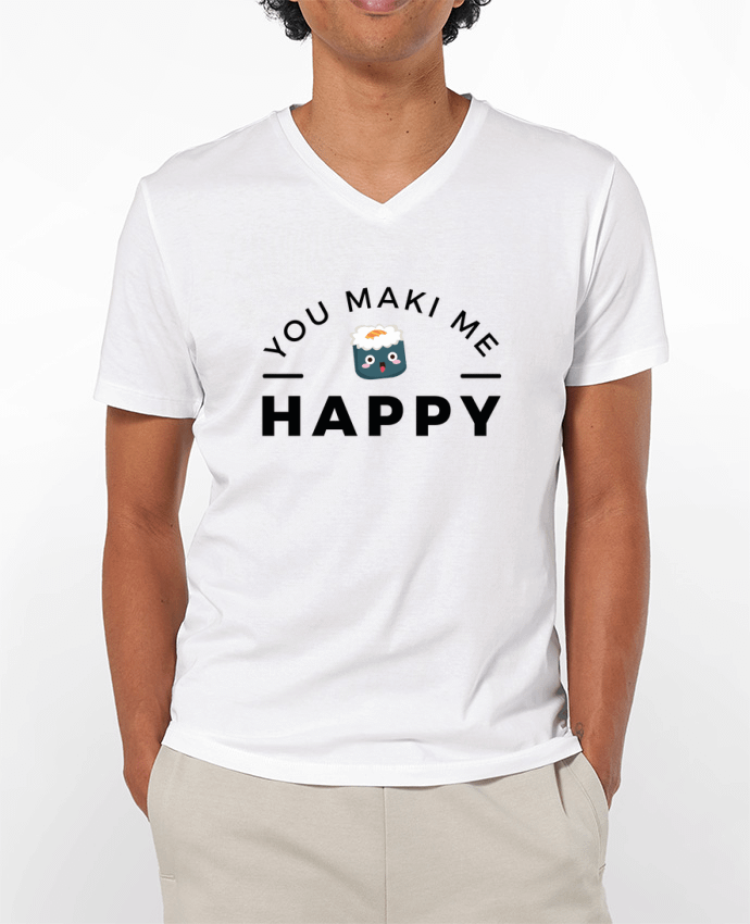 T-shirt homme You Maki me Happy par Nana