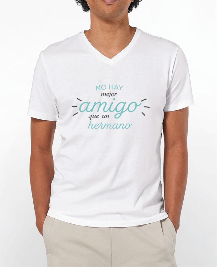 T-shirt homme No hay mejor amigo que un hermano par tunetoo