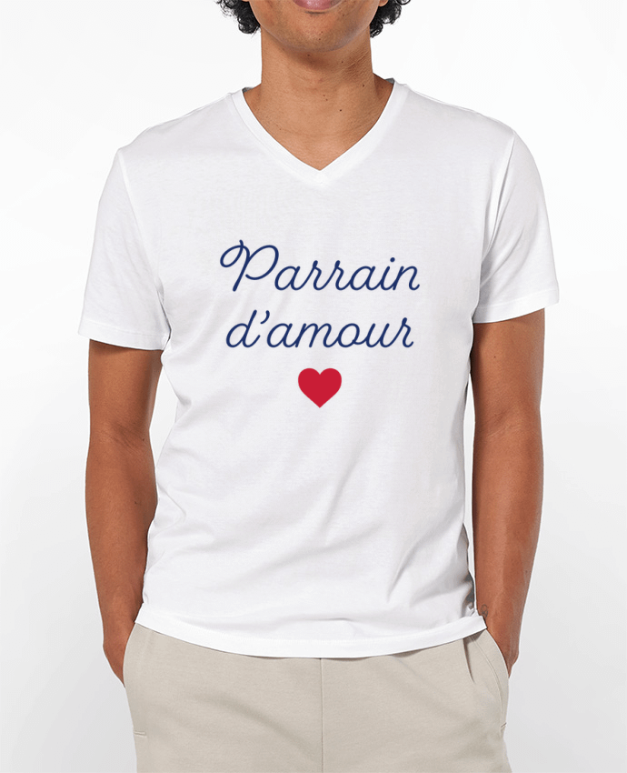 T-shirt homme Parrain d'amour par tunetoo
