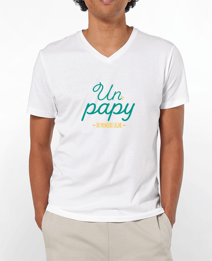 T-shirt homme Un papy de première ligne par tunetoo