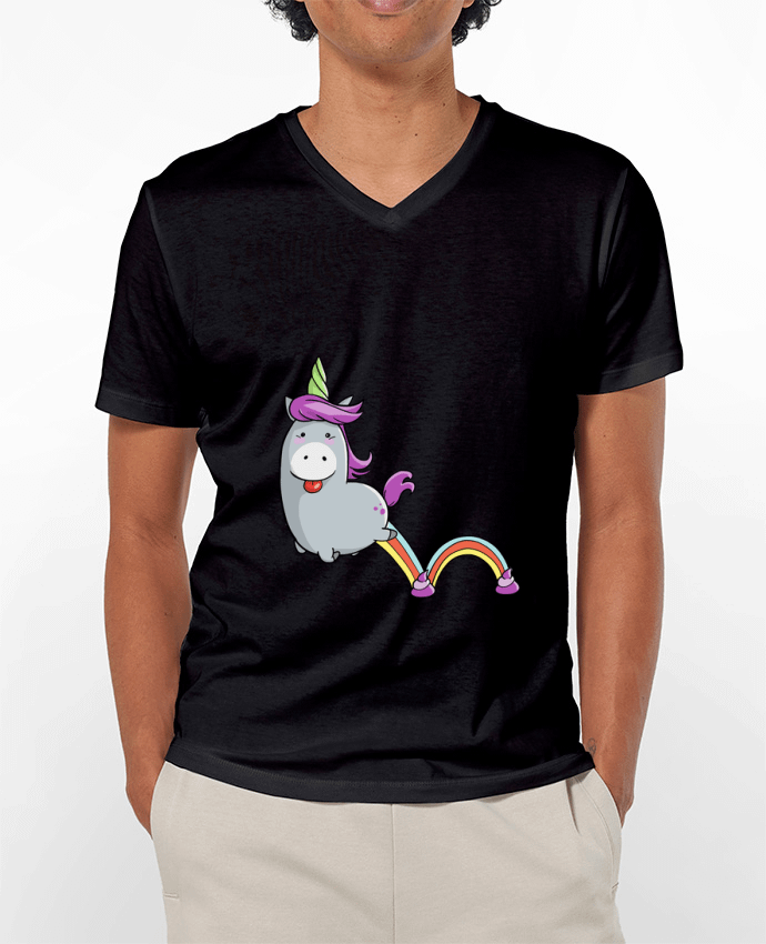 T-shirt homme Licorne sautillante par TOMI AX