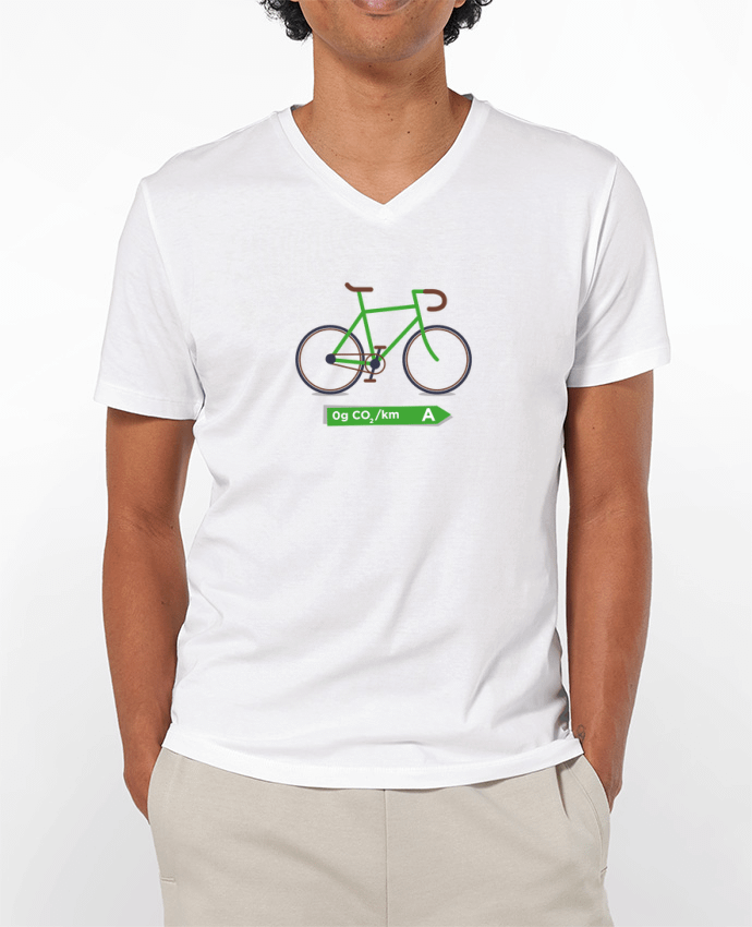 T-shirt homme Vélo écolo par tunetoo