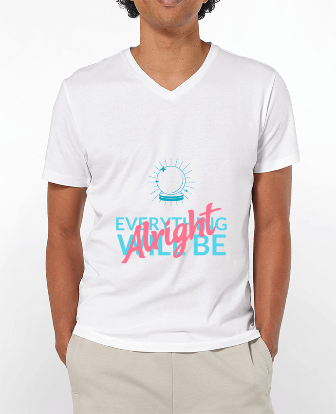 T-shirt homme t-shirt-design-maker-with-an-optimistic-quote par Wans-e Store