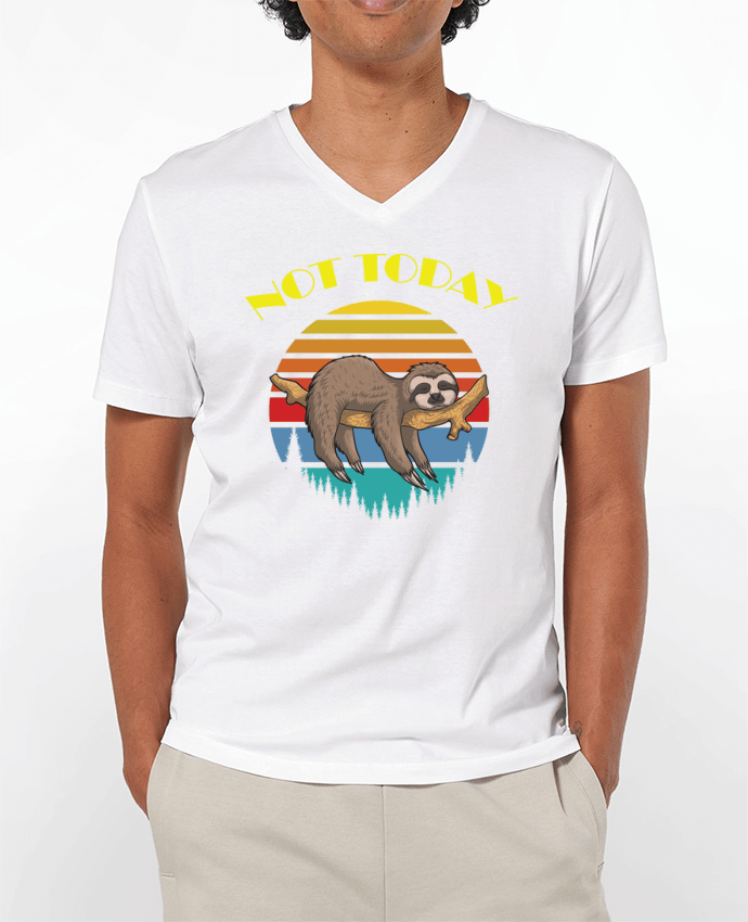 T-shirt homme Not today par jorrie