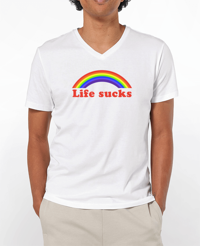 T-shirt homme Life sucks par justsayin