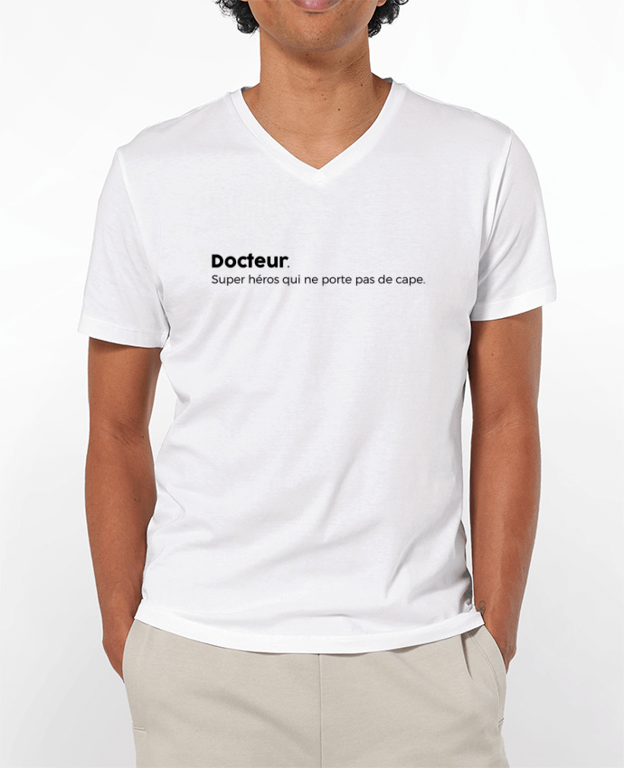T-shirt homme Docteur définiton par tunetoo