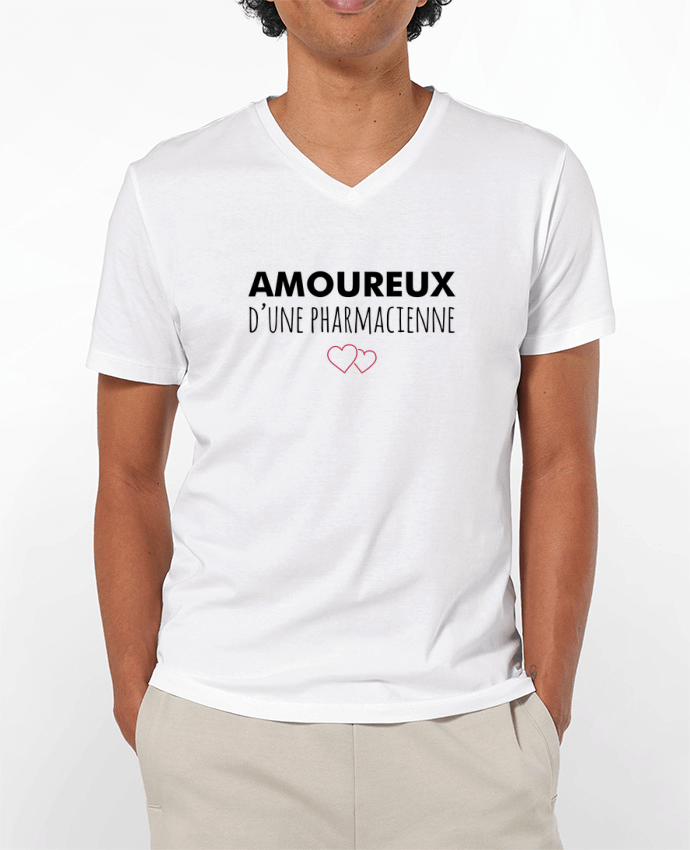 T-shirt homme Amoureux d'une pharmacienne par tunetoo