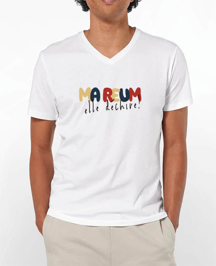 T-shirt homme Ma reum elle déchire! par Le petit monde de Kélyan