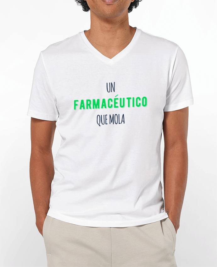 T-shirt homme Un farmacéutico que mola par tunetoo