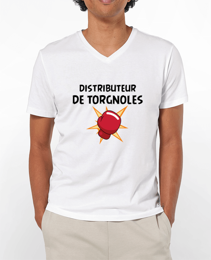 T-shirt homme Distributeur de torgnoles - Boxe par tunetoo