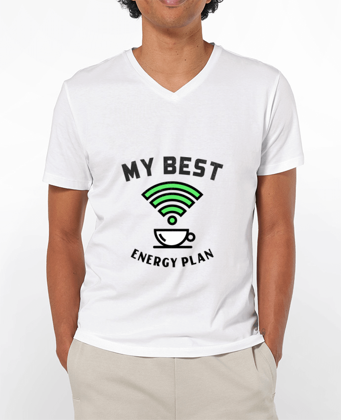 T-shirt homme The best energy plan par Bossmark