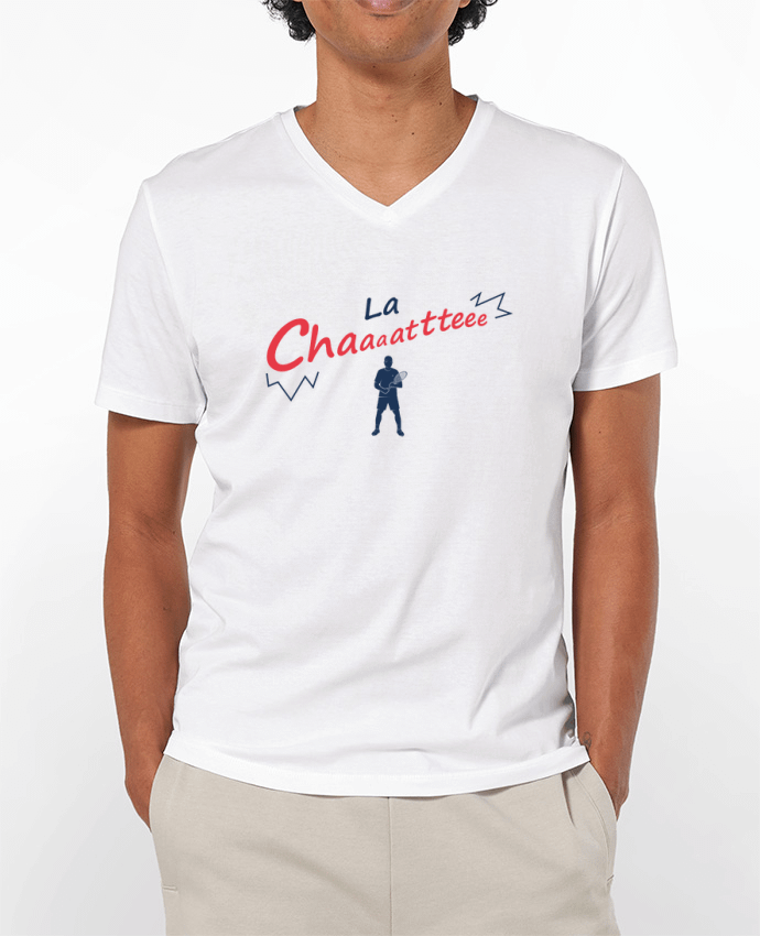 T-shirt homme La Chaaattteee - Benoit Paire par tunetoo