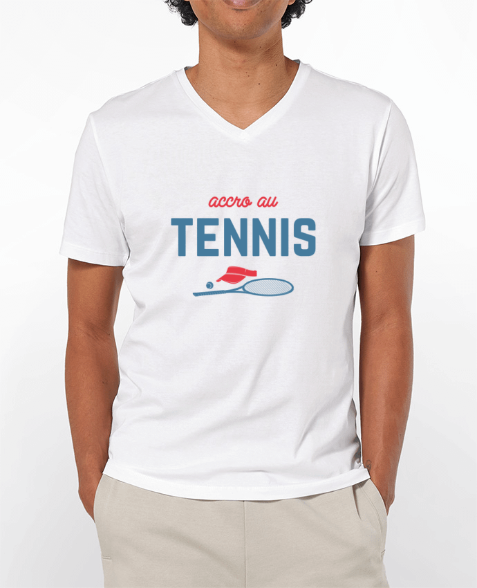 T-shirt homme Accro au tennis par tunetoo