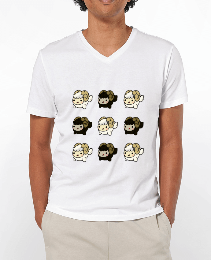 T-shirt homme Cabritas de Colores en Miniatura par MaaxLoL