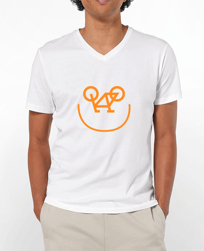 T-shirt homme Bike Smile par tunetoo