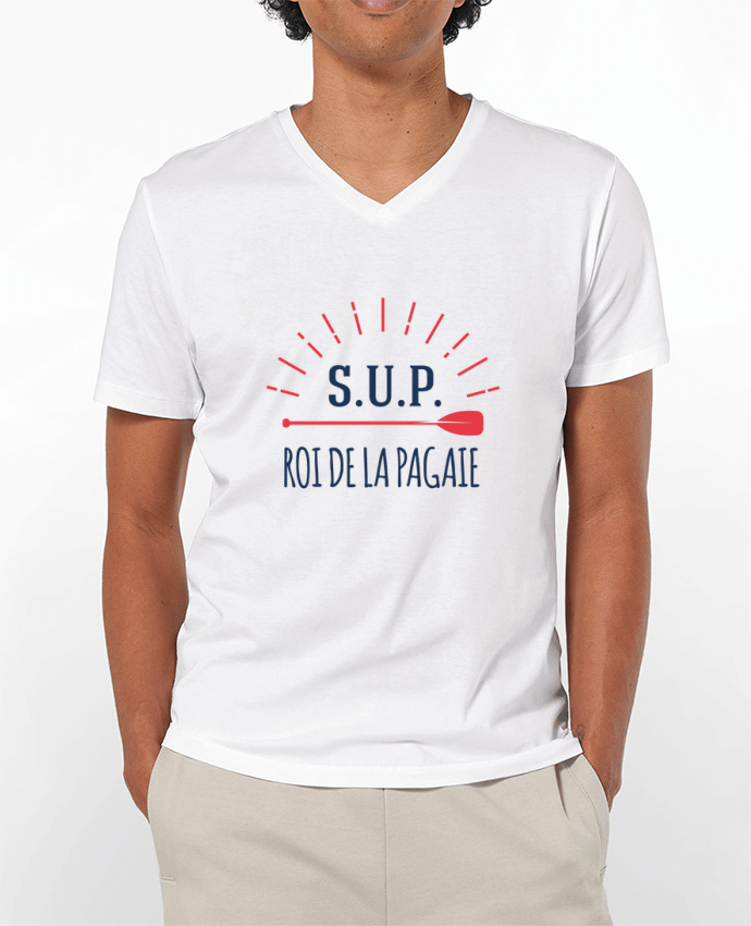 T-shirt homme Stand up paddle - Roi de la pagaie par tunetoo
