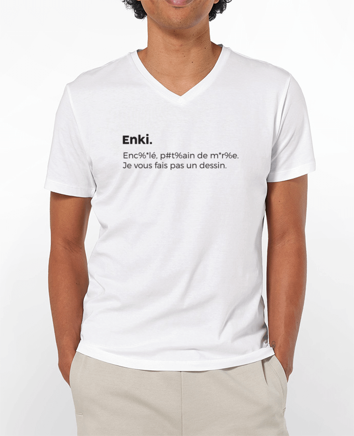 T-shirt homme Enki - définiton par tunetoo