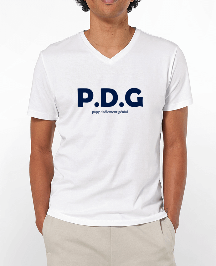 T-shirt homme Papy Drôlement Génial par tunetoo