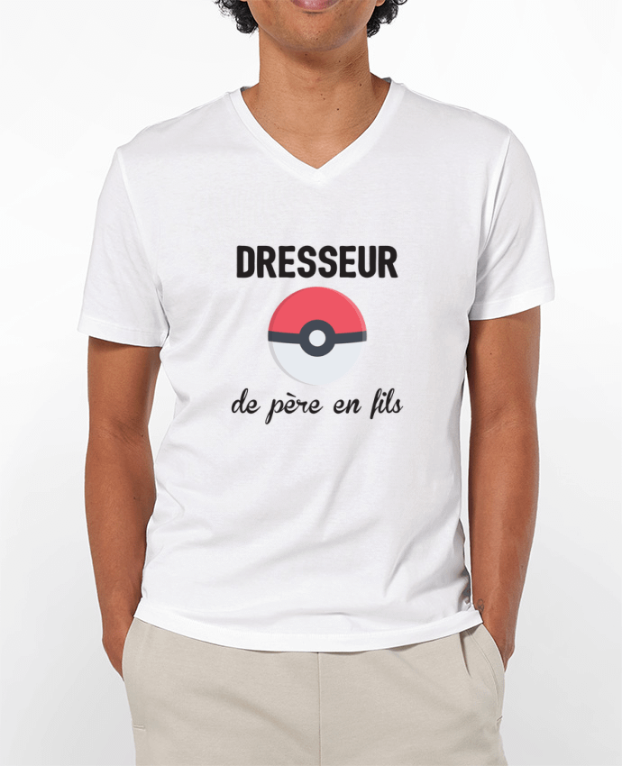 T-shirt homme Dresseur de père en fils par tunetoo