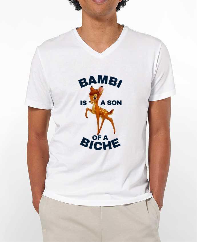 T-shirt homme Bambi is a son of a biche par La boutique de Laura