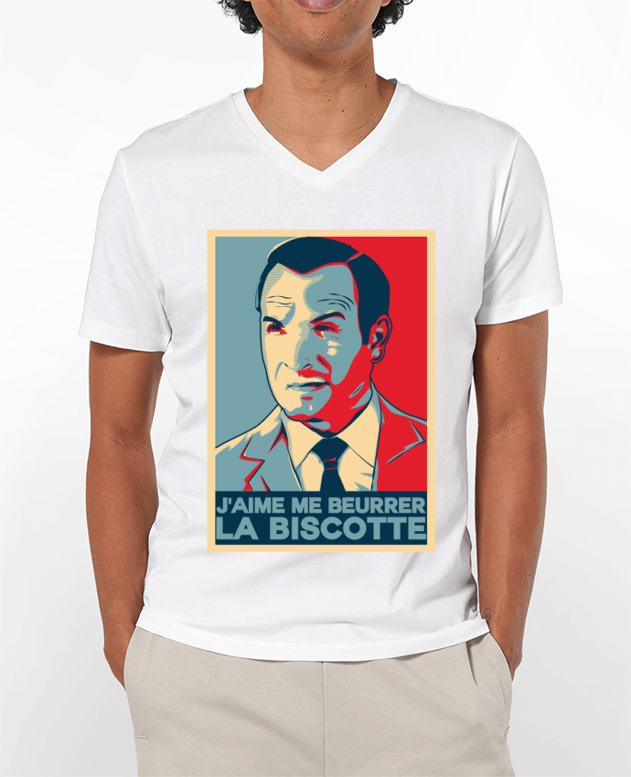 T-shirt homme OSS 117 la biscotte par PTIT MYTHO