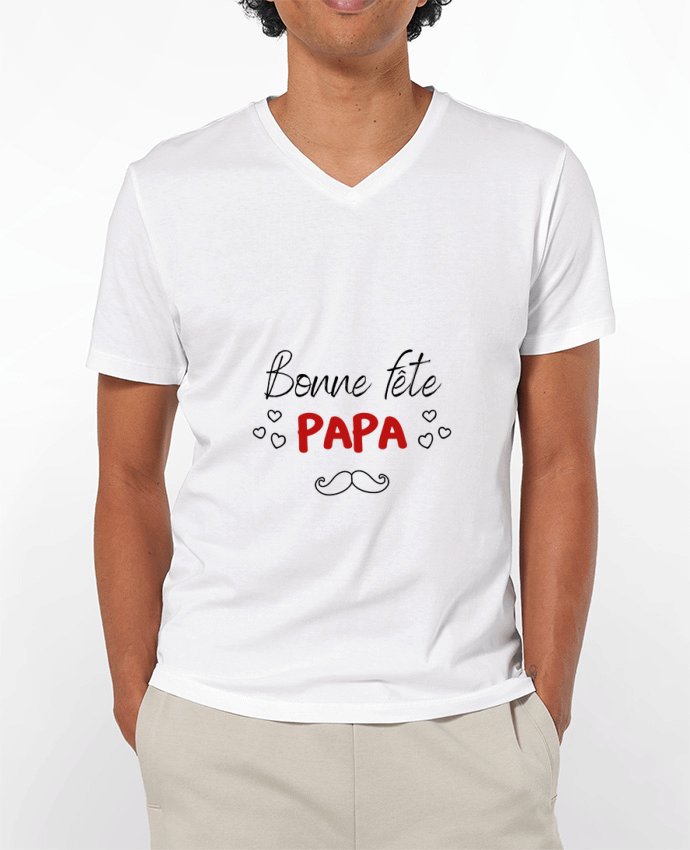 T-shirt homme Bonne fête papa idée cadeau humour fête des pères par FAPROD