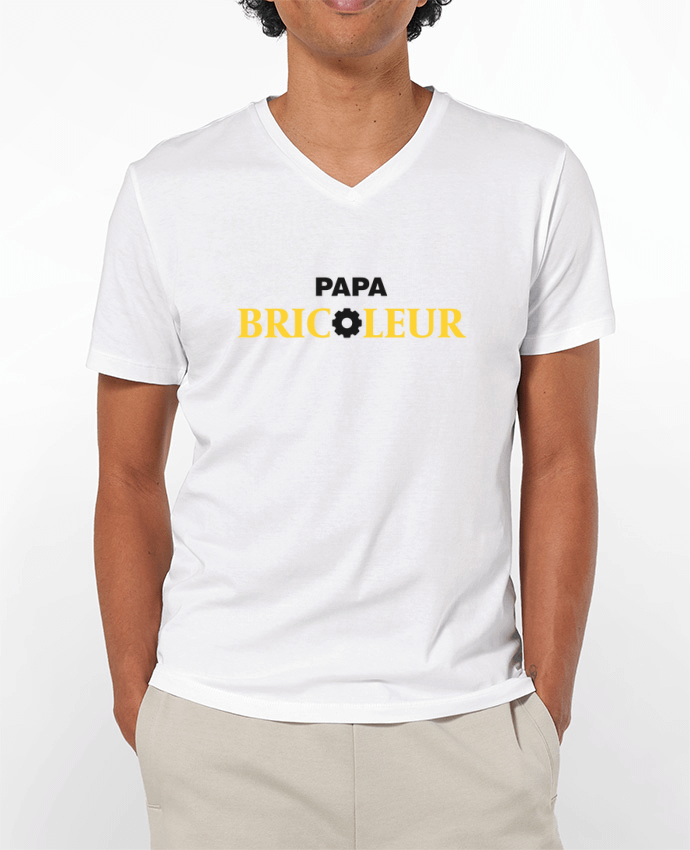 T-shirt homme Papa bricoleur par tunetoo