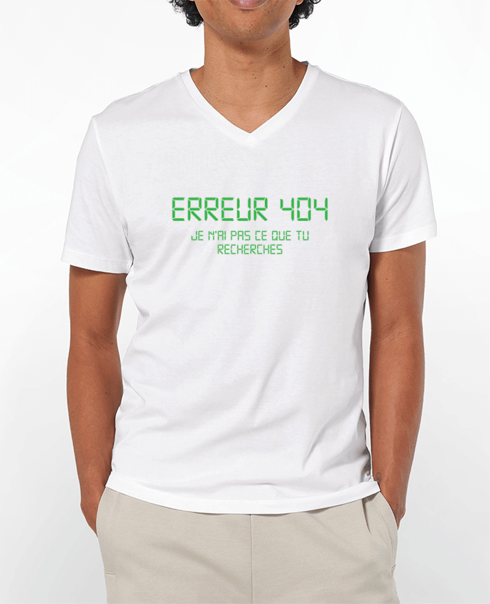 T-shirt homme Erreur 404 par tunetoo