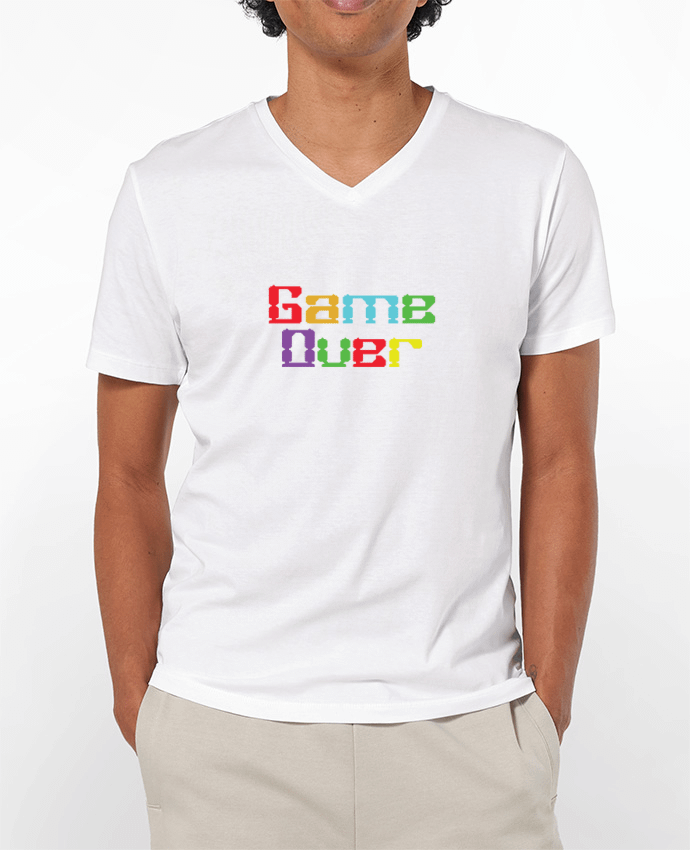 T-shirt homme Game Over Geek par tunetoo