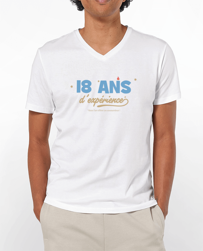 T-shirt homme 18 ans d'expérience - Anniversaire par tunetoo