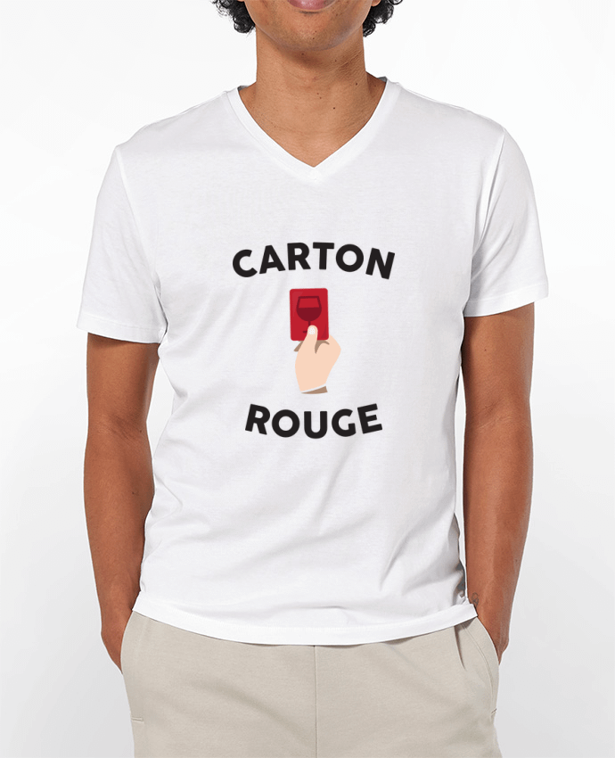 T-shirt homme Apéro, carton rouge par tunetoo