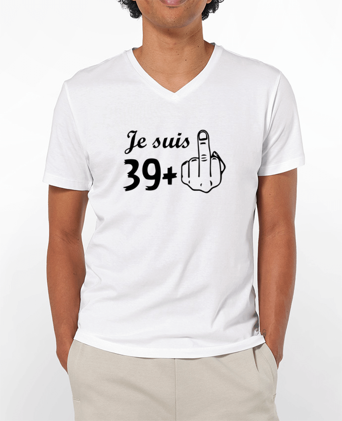 T-shirt homme Je suis 39+ par tunetoo