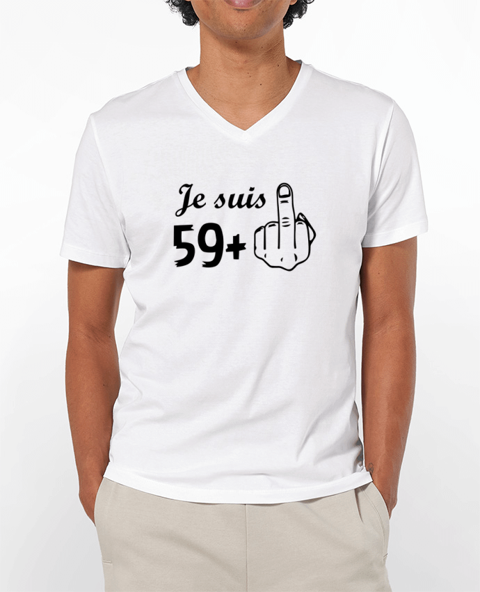 T-shirt homme Je suis 59+ par tunetoo