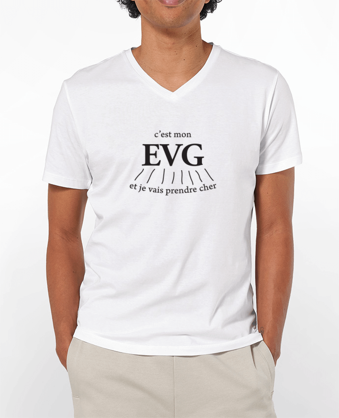 T-shirt homme C'est mon EVG, je vais prendre cher par tunetoo