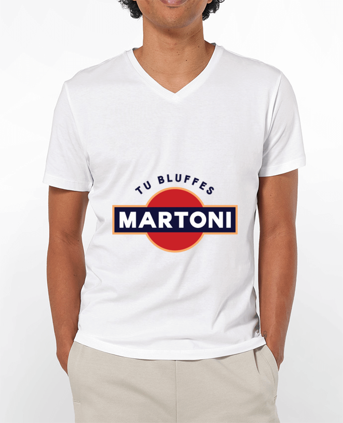T-shirt homme Tu bluffes Martoni par PTIT MYTHO